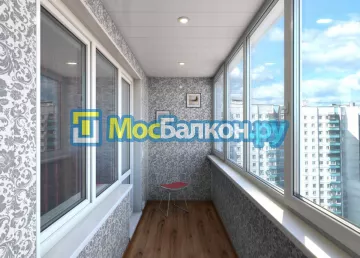 Заказать балкон в Электростали цена от 1320 руб | Остекление балконов и лоджий МосБалкон