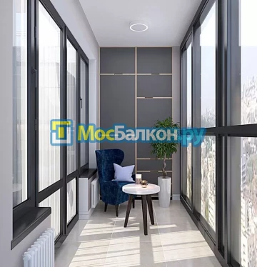 Заказать балкон в Электростали цена от 1320 руб | Остекление балконов и лоджий МосБалкон