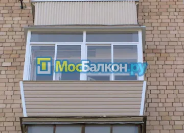 Заказать балкон в Электростали цена от 1320 руб | Остекление балконов и лоджий МосБалкон
