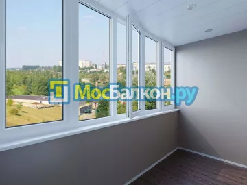 Заказать балкон в Электростали цена от 1320 руб | Остекление балконов и лоджий МосБалкон