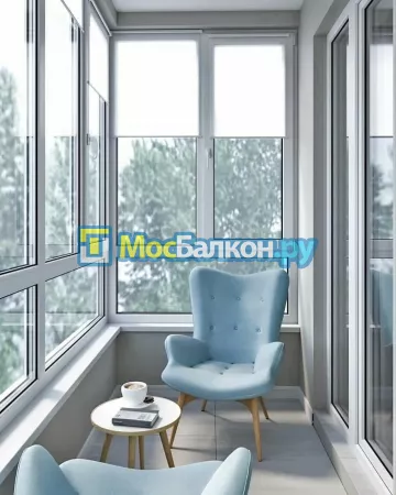 Заказать балкон в Электростали цена от 1320 руб | Остекление балконов и лоджий МосБалкон