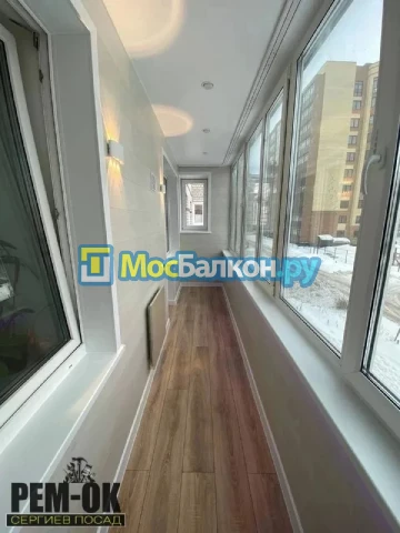 Заказать балкон в Электростали цена от 1320 руб | Остекление балконов и лоджий МосБалкон