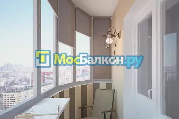 Заказать балкон в Электростали цена от 1320 руб | Остекление балконов и лоджий МосБалкон