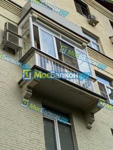 Панорамное остекление заказать под ключ по выгодной цене в Электростали от компании МосБалкон