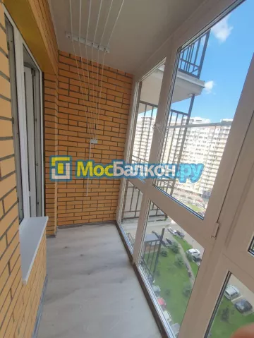 Заказать балкон в Электростали цена от 1320 руб | Остекление балконов и лоджий МосБалкон