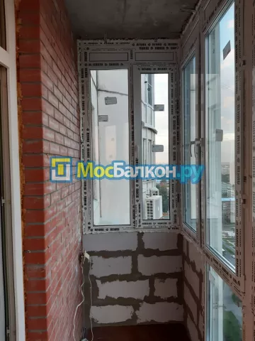 Панорамное остекление заказать под ключ по выгодной цене в Электростали от компании МосБалкон