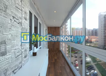 Заказать балкон в Электростали цена от 1320 руб | Остекление балконов и лоджий МосБалкон