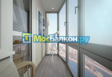Заказать балкон в Электростали цена от 1320 руб | Остекление балконов и лоджий МосБалкон