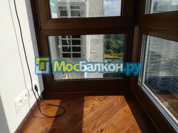 Панорамное остекление заказать под ключ по выгодной цене в Электростали от компании МосБалкон