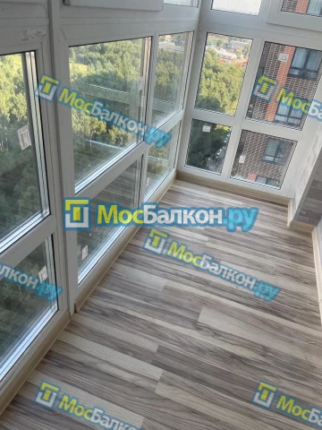 Панорамное остекление заказать под ключ по выгодной цене в Электростали от компании МосБалкон