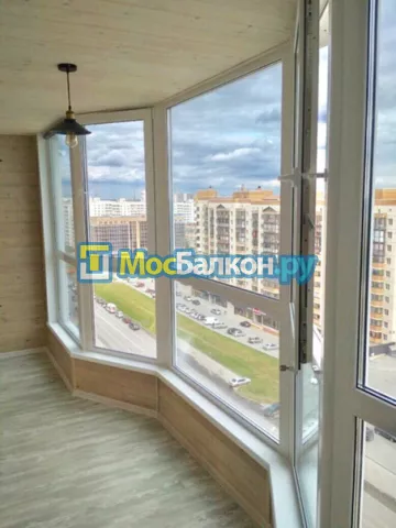 Заказать балкон в Электростали цена от 1320 руб | Остекление балконов и лоджий МосБалкон