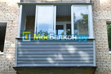 Заказать балкон в Электростали цена от 1320 руб | Остекление балконов и лоджий МосБалкон