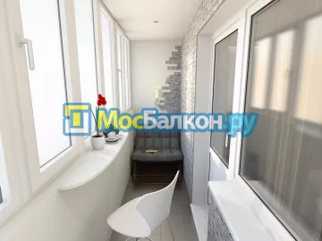 Заказать балкон в Электростали цена от 1320 руб | Остекление балконов и лоджий МосБалкон