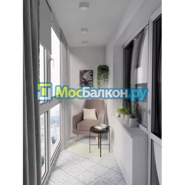 Заказать балкон в Электростали цена от 1320 руб | Остекление балконов и лоджий МосБалкон