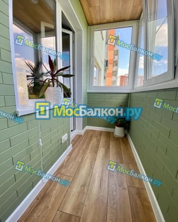 Заказать балкон в Электростали цена от 1320 руб | Остекление балконов и лоджий МосБалкон
