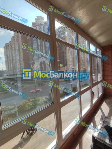 Панорамное остекление заказать под ключ по выгодной цене в Электростали от компании МосБалкон