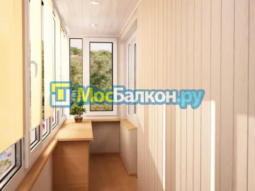 Заказать балкон в Электростали цена от 1320 руб | Остекление балконов и лоджий МосБалкон