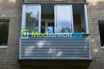 Заказать балкон в Электростали цена от 1320 руб | Остекление балконов и лоджий МосБалкон