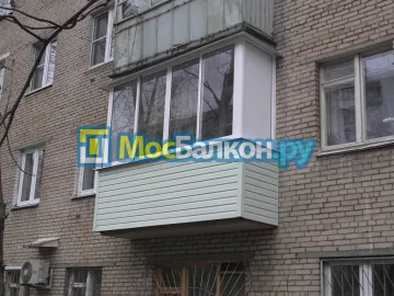 Заказать балкон в Электростали цена от 1320 руб | Остекление балконов и лоджий МосБалкон