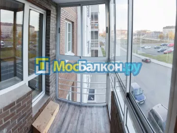 Заказать балкон в Электростали цена от 1320 руб | Остекление балконов и лоджий МосБалкон