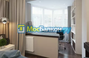 Заказать балкон в Электростали цена от 1320 руб | Остекление балконов и лоджий МосБалкон