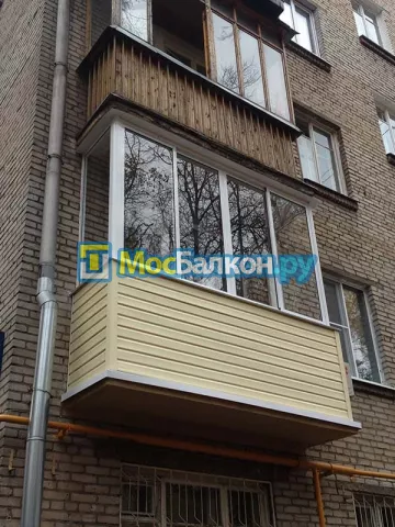 Заказать балкон в Электростали цена от 1320 руб | Остекление балконов и лоджий МосБалкон