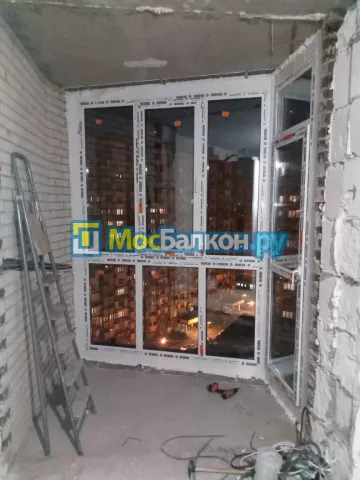 Панорамное остекление заказать под ключ по выгодной цене в Электростали от компании МосБалкон