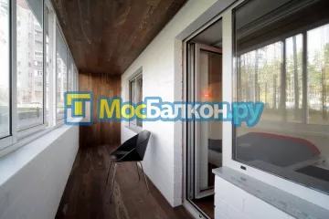 Заказать балкон в Электростали цена от 1320 руб | Остекление балконов и лоджий МосБалкон