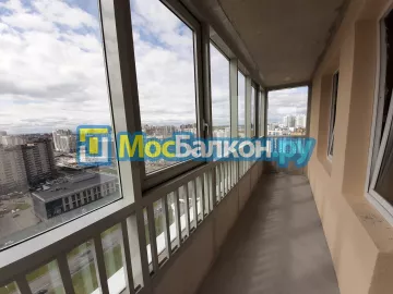Заказать балкон в Электростали цена от 1320 руб | Остекление балконов и лоджий МосБалкон