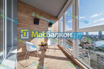 Панорамное остекление заказать под ключ по выгодной цене в Электростали от компании МосБалкон