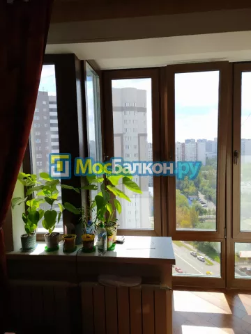 Панорамное остекление заказать под ключ по выгодной цене в Электростали от компании МосБалкон