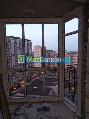Панорамное остекление заказать под ключ по выгодной цене в Электростали от компании МосБалкон