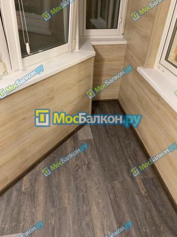 остекление и отделка лоджии под ключ