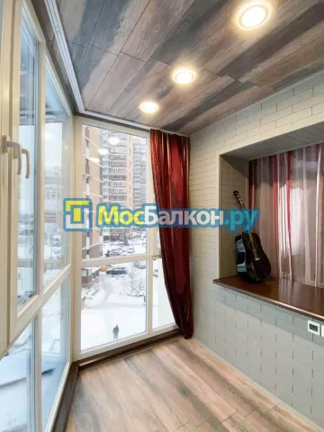 Заказать балкон в Электростали цена от 1320 руб | Остекление балконов и лоджий МосБалкон