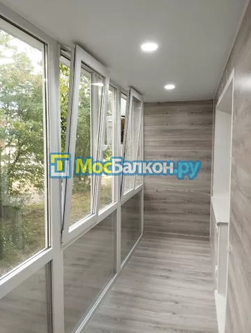 Заказать балкон в Электростали цена от 1320 руб | Остекление балконов и лоджий МосБалкон