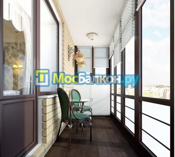 Заказать балкон в Электростали цена от 1320 руб | Остекление балконов и лоджий МосБалкон