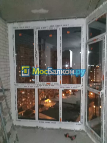 Панорамное остекление заказать под ключ по выгодной цене в Электростали от компании МосБалкон