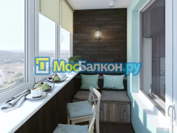 Заказать балкон в Электростали цена от 1320 руб | Остекление балконов и лоджий МосБалкон