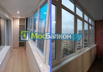 Заказать балкон в Электростали цена от 1320 руб | Остекление балконов и лоджий МосБалкон