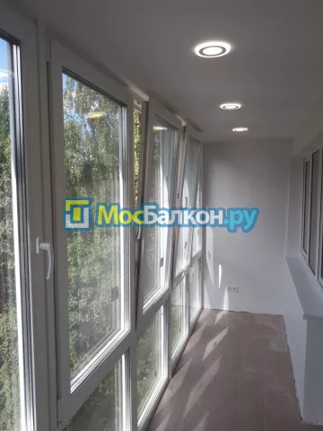 Панорамное остекление заказать под ключ по выгодной цене в Электростали от компании МосБалкон
