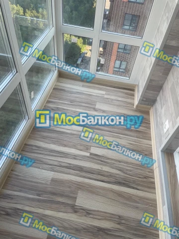 Панорамное остекление заказать под ключ по выгодной цене в Электростали от компании МосБалкон