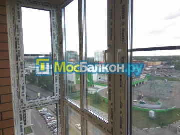 Панорамное остекление заказать под ключ по выгодной цене в Электростали от компании МосБалкон