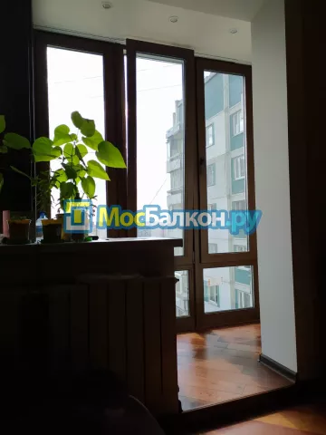 Панорамное остекление заказать под ключ по выгодной цене в Электростали от компании МосБалкон