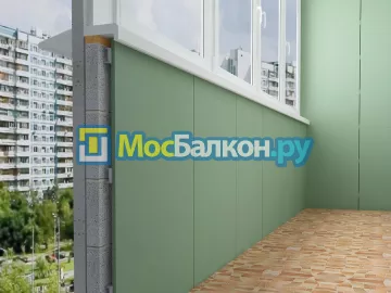 Заказать балкон в Электростали цена от 1320 руб | Остекление балконов и лоджий МосБалкон