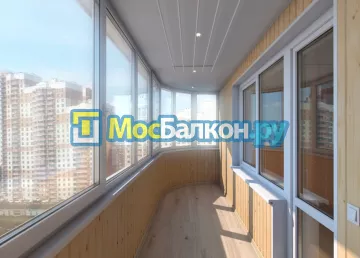 Заказать балкон в Электростали цена от 1320 руб | Остекление балконов и лоджий МосБалкон