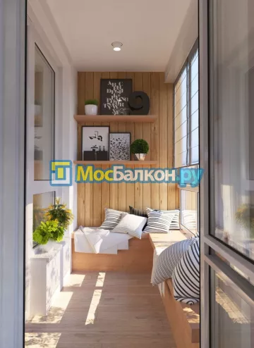 Заказать балкон в Электростали цена от 1320 руб | Остекление балконов и лоджий МосБалкон
