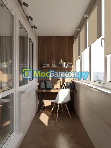 Заказать балкон в Электростали цена от 1320 руб | Остекление балконов и лоджий МосБалкон