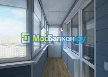Заказать балкон в Электростали цена от 1320 руб | Остекление балконов и лоджий МосБалкон